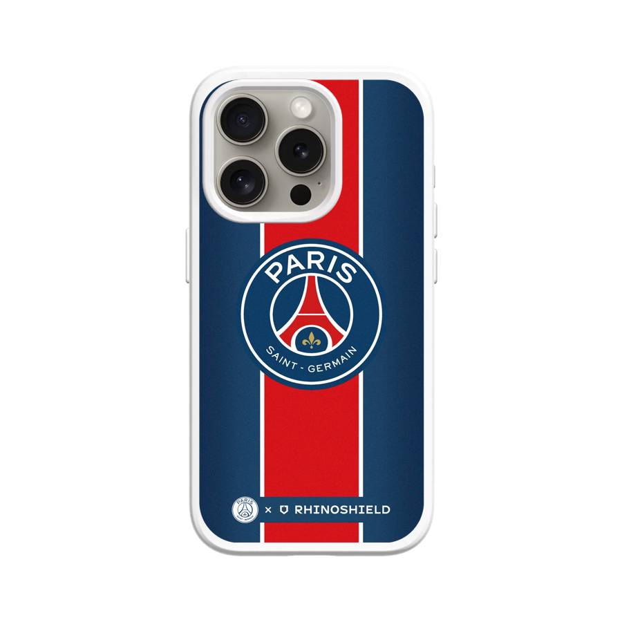 Coque PSG RHINOSHIELD [Hechter Blue]       iPhone 13 à 15