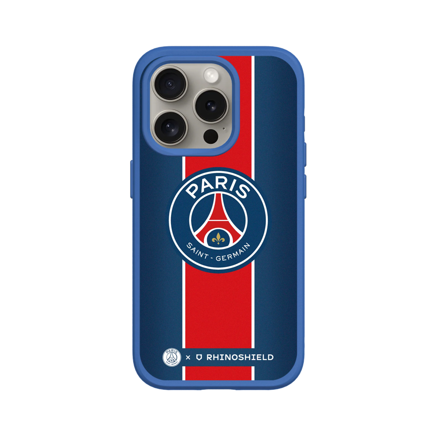 Coque PSG RHINOSHIELD [Hechter Blue]       iPhone 13 à 15