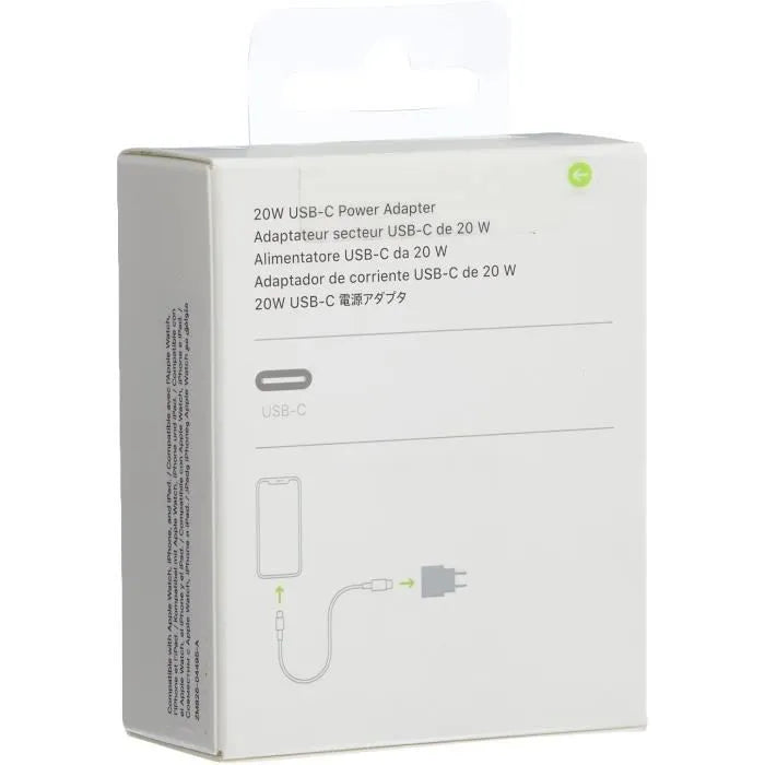 Adaptateur Secteur USB-C 20W APPLE MHJE3ZM/A