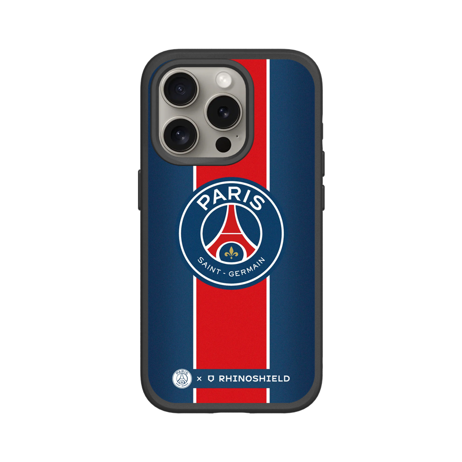 Coque PSG RHINOSHIELD [Hechter Blue]       iPhone 13 à 15